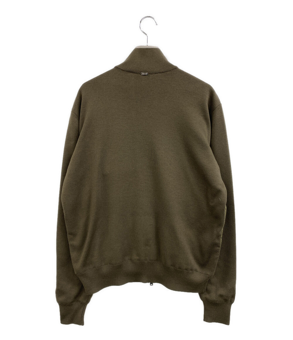 HERNO ニットダウンジャケット カーキ MP000115U 70108 メンズ SIZE 54 ヘルノ
