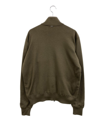 HERNO ニットダウンジャケット カーキ MP000115U 70108 メンズ SIZE 54 ヘルノ