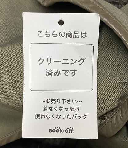 PARIENNE パリエンヌ コート カーキ シャンタンラム レディース SIZE 9