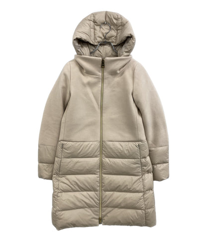 HERNO コート DIAGONAL WOOL AND NUAGE PARKA PI0848D レディース SIZE 38 ヘルノ