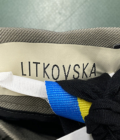 LITKOVSKA リトコフスカ パンツ LILI PANTS カーキ 42-158-07-076562 レディース SIZE 34