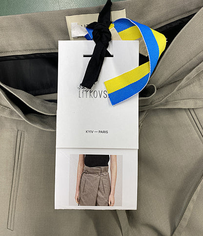 LITKOVSKA リトコフスカ パンツ LILI PANTS カーキ 42-158-07-076562 レディース SIZE 34