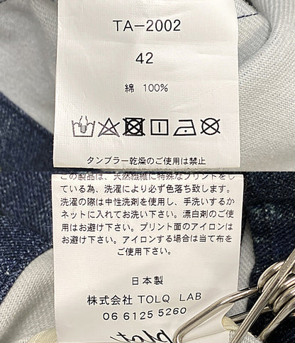 TOLQ トルク 転写カバーオール Vintage BerBerjin TA-2002 メンズ SIZE 42