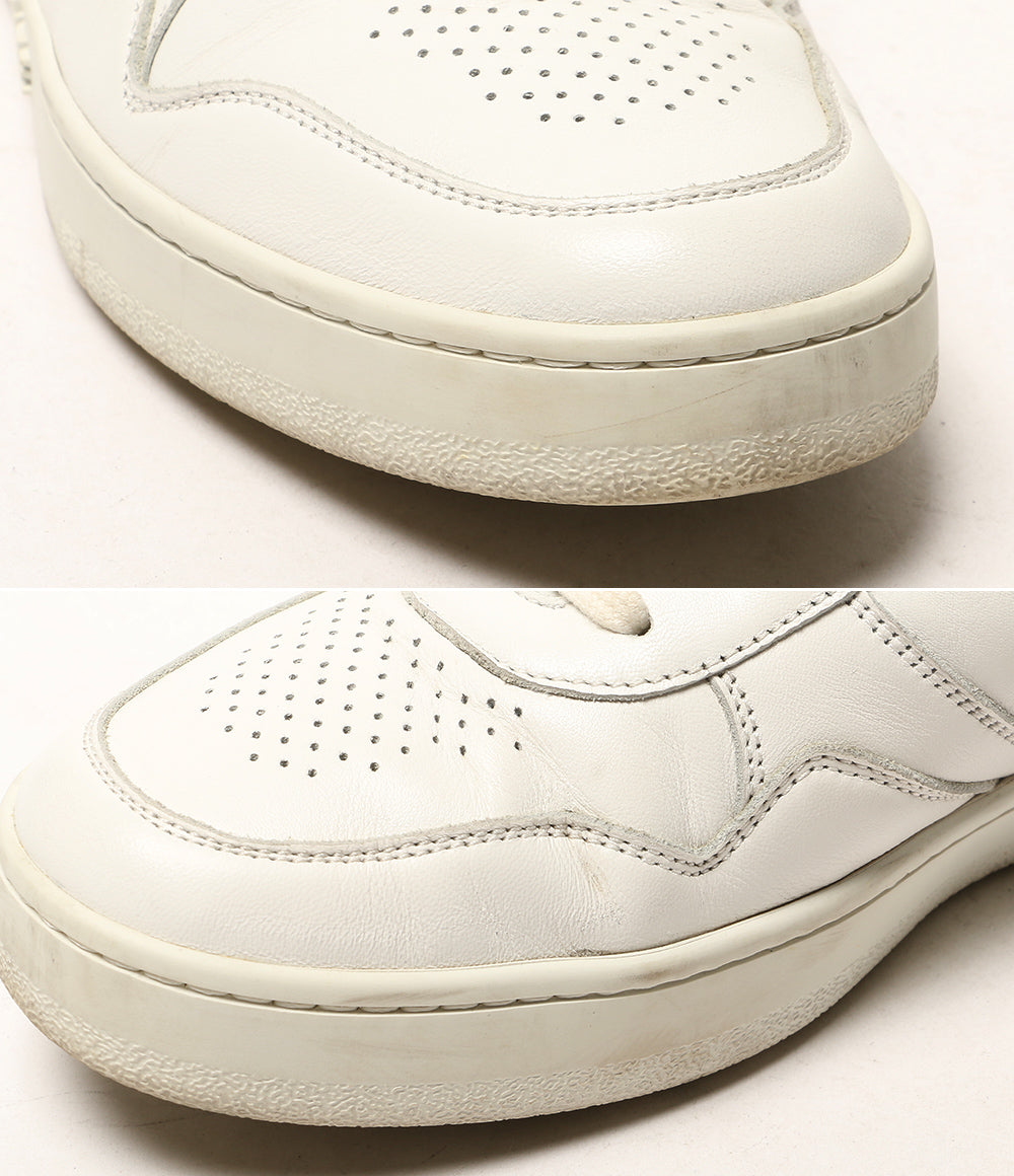 CELINE ローカットスニーカー ホワイト レザー MU0262 レディース SIZE 38 セリーヌ