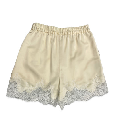 美品 THE TOE ザ・トゥー パンツ Sneek Lace Short Pants TT26223026 レディース SIZE S