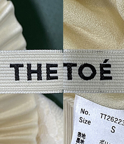 美品 THE TOE ザ・トゥー パンツ Sneek Lace Short Pants TT26223026 レディース SIZE S