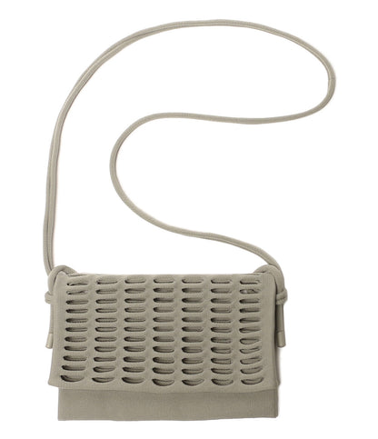 美品 GOOD GOODS ISSEY MIYAKE グッドグッズイッセイミヤケ ショルダーバッグ MOKKO FLAP POUCH GG61-AG191 レディース