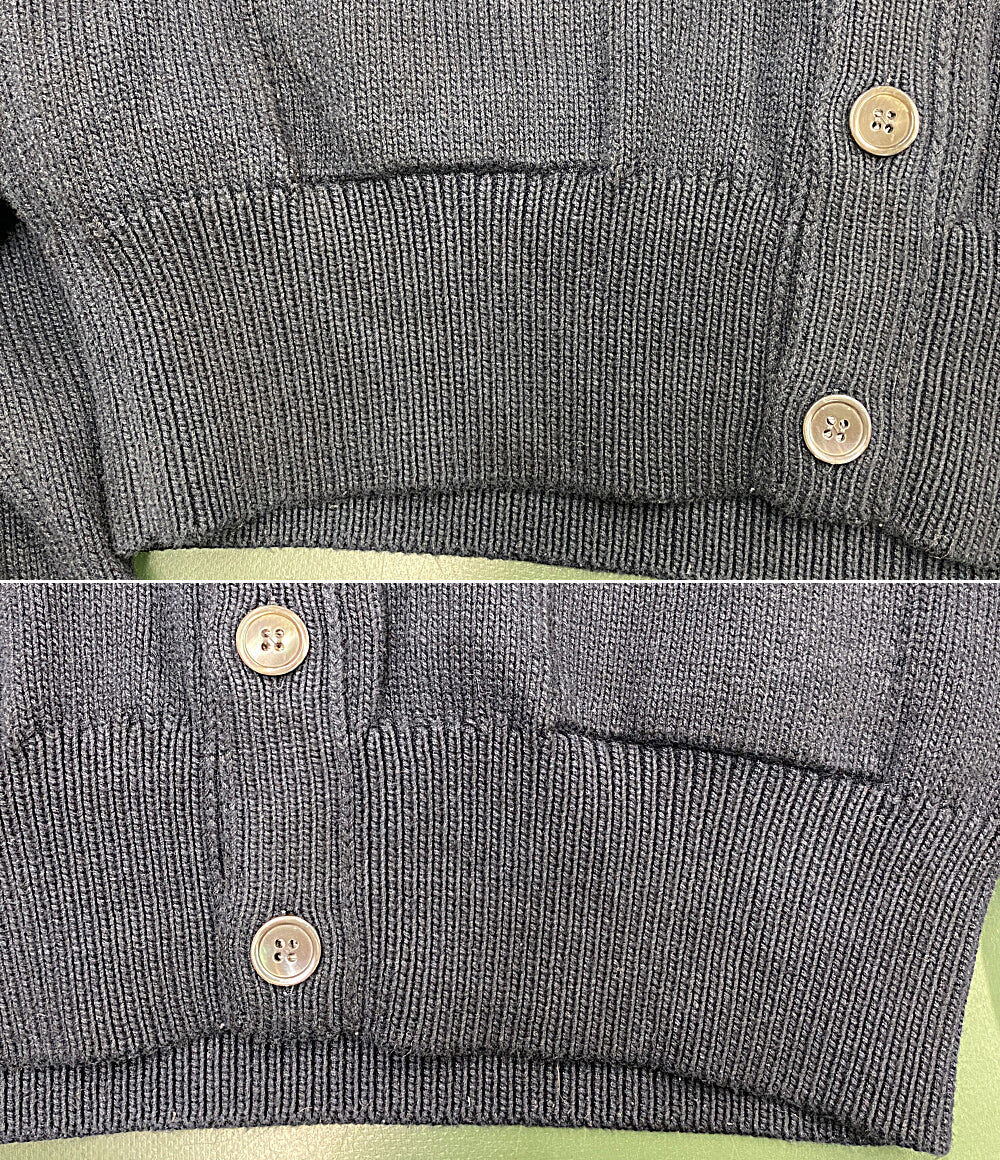 THOM BROWNE RWBストライプインターシャVネックカーディガン MKC530A-Y3017-415 メンズ SIZE - トムブラウン