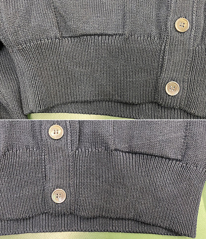 THOM BROWNE RWBストライプインターシャVネックカーディガン MKC530A-Y3017-415 メンズ SIZE - トムブラウン