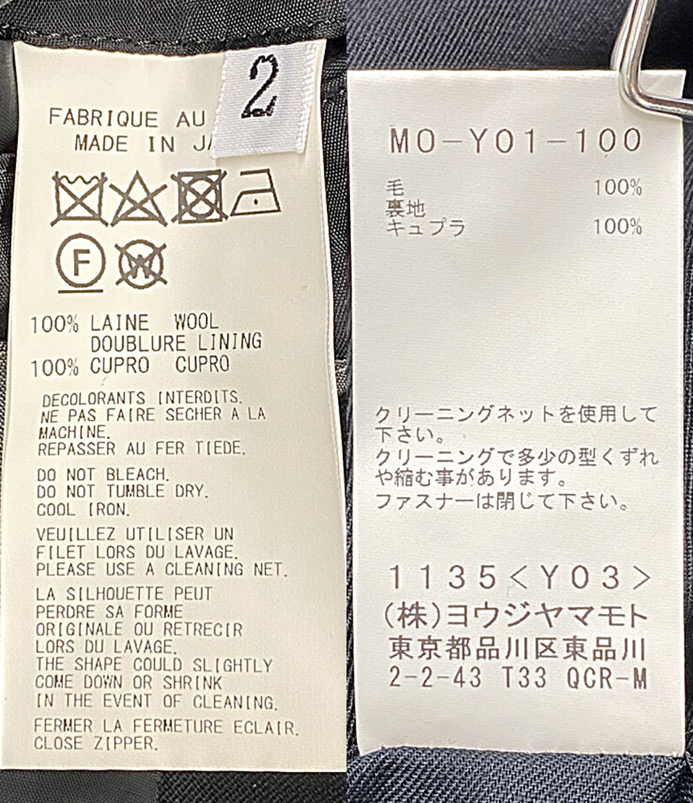 Y's for men ブルゾン ブラック 24AW MO-Y01-100 メンズ SIZE 2 ワイズ フォー メン