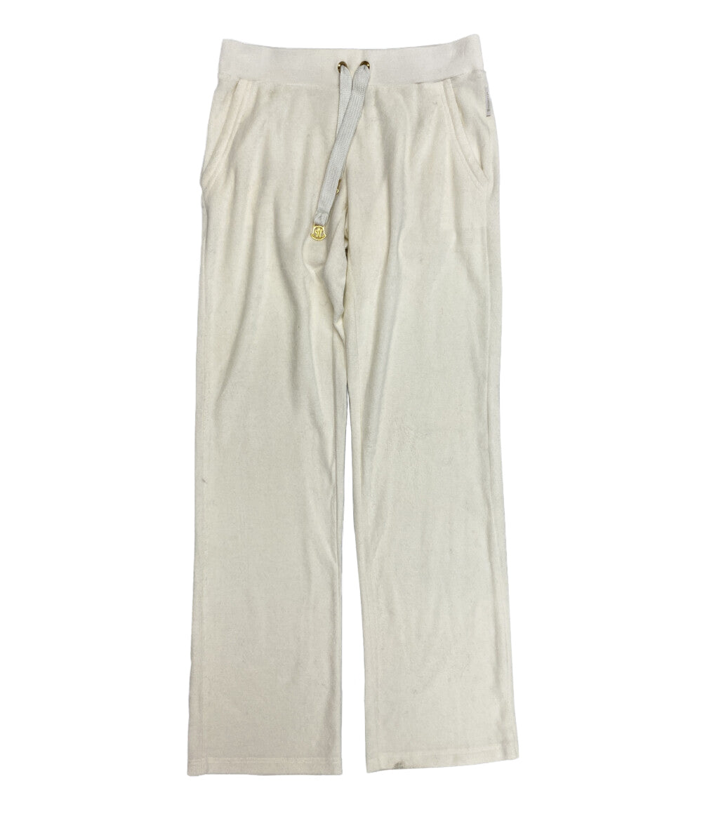 MONCLER パイルパンツ ホワイト 101-094-87612-00 レディース SIZE XS モンクレール