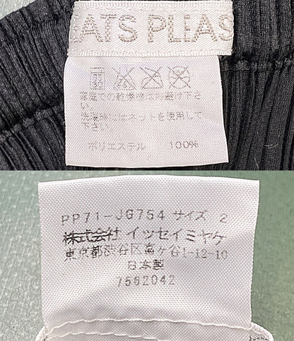 美品 PLEATS PLEASE スカート ブラック PP71-JG754 レディース SIZE 2 プリーツプリーズ