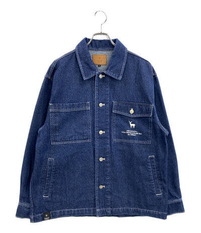 美品 TNOC ティーノック デニムジャケット インディゴ メンズ SIZE L