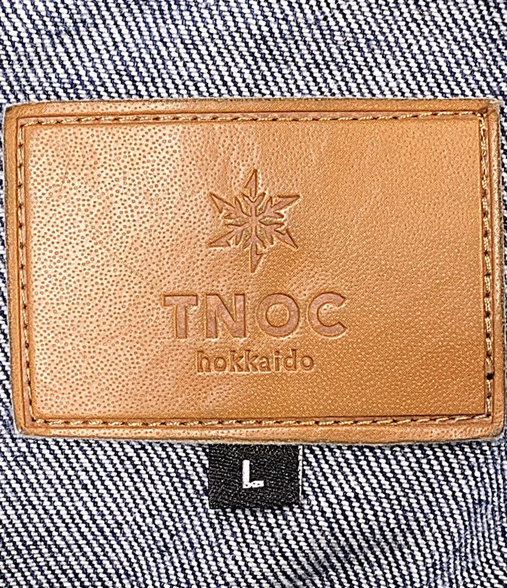 美品 TNOC ティーノック デニムジャケット インディゴ メンズ SIZE L