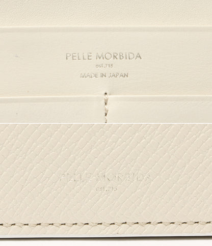 PELLE MORBIDA 長財布 barca ホワイト レディース ペッレモルビダ