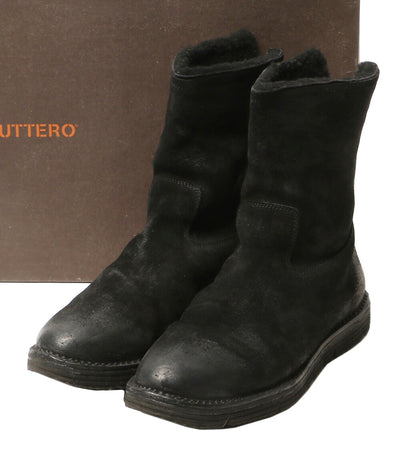 BUTTERO ブーツ B5800 スウェードブラック メンズ SIZE 42 ブッテロ