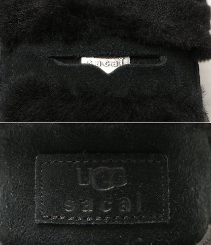 UGG×sacai サカイ ローファー ブラック レディース SIZE 24cm アグ