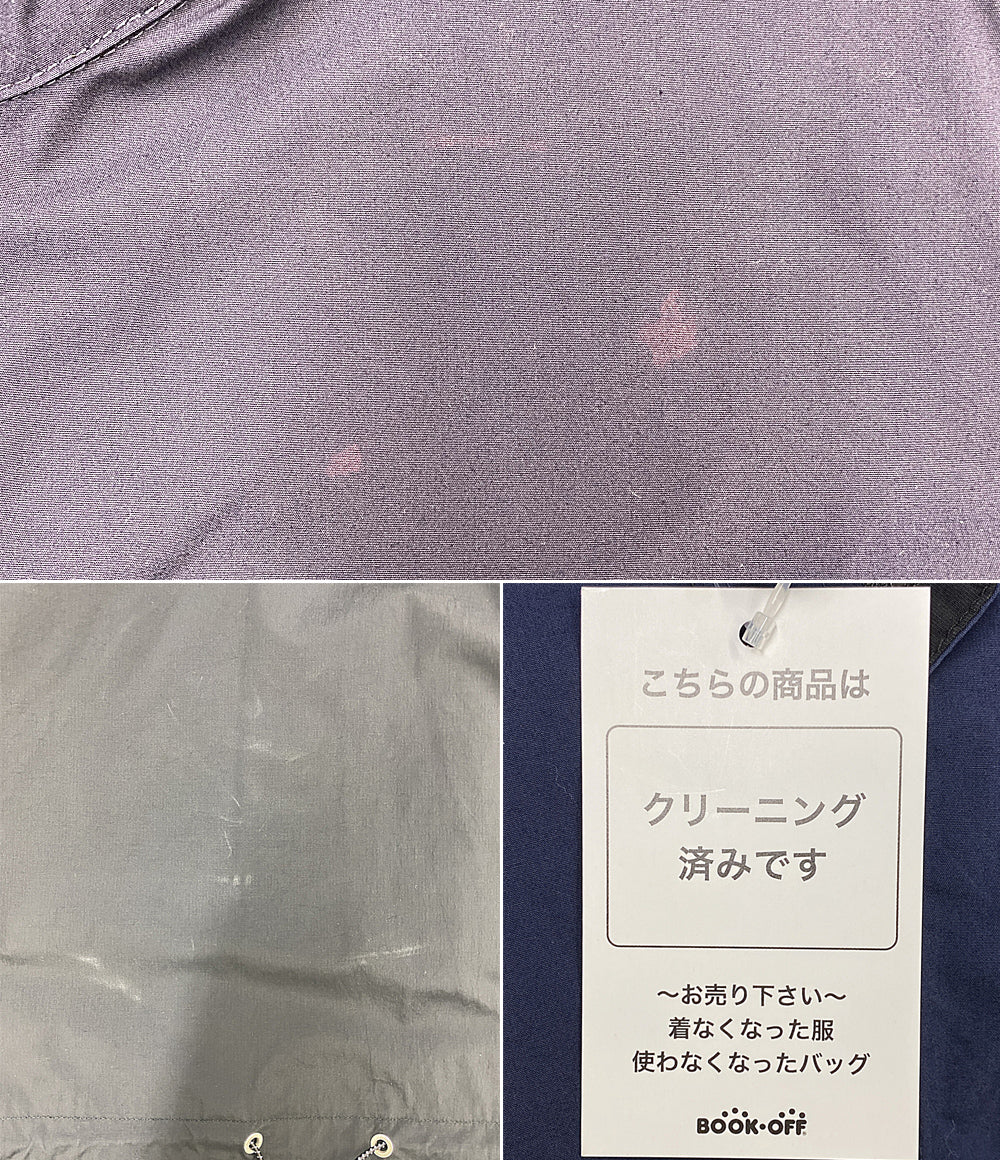 KENZO コート コットンポリ ネイビー スタンドカラー比翼 メンズ SIZE XS ケンゾー