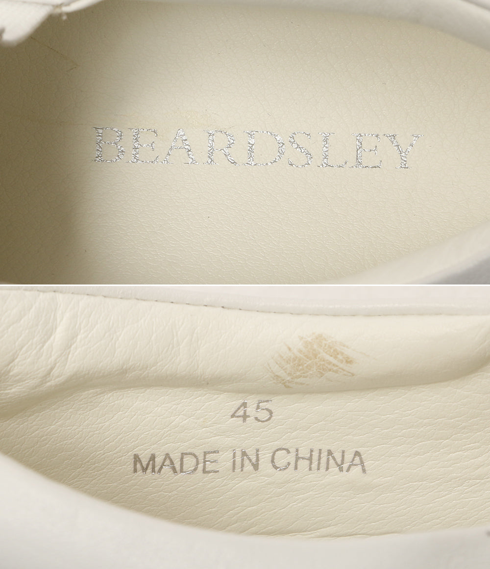 BEARDSLEY 厚底スリッポン WHT レディース SIZE 45 ビアズリー