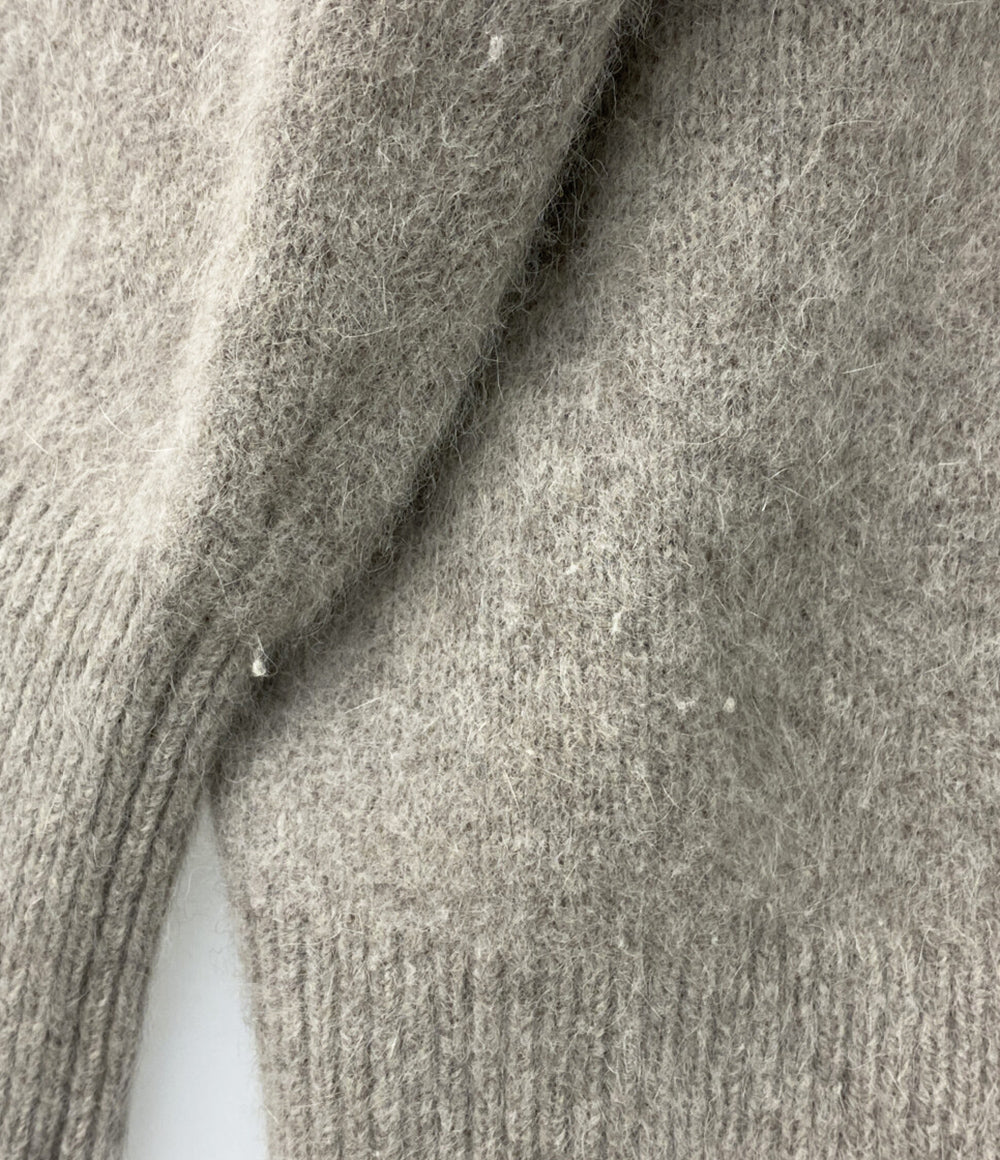Whim Gazette カーディガン ウール ベージュ レディース SIZE F ウィム ガゼット