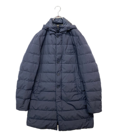 HERNO ダウンコート ネイビー ゴアテックス PI137UL-11106-9201 レディース SIZE 50 ヘルノ