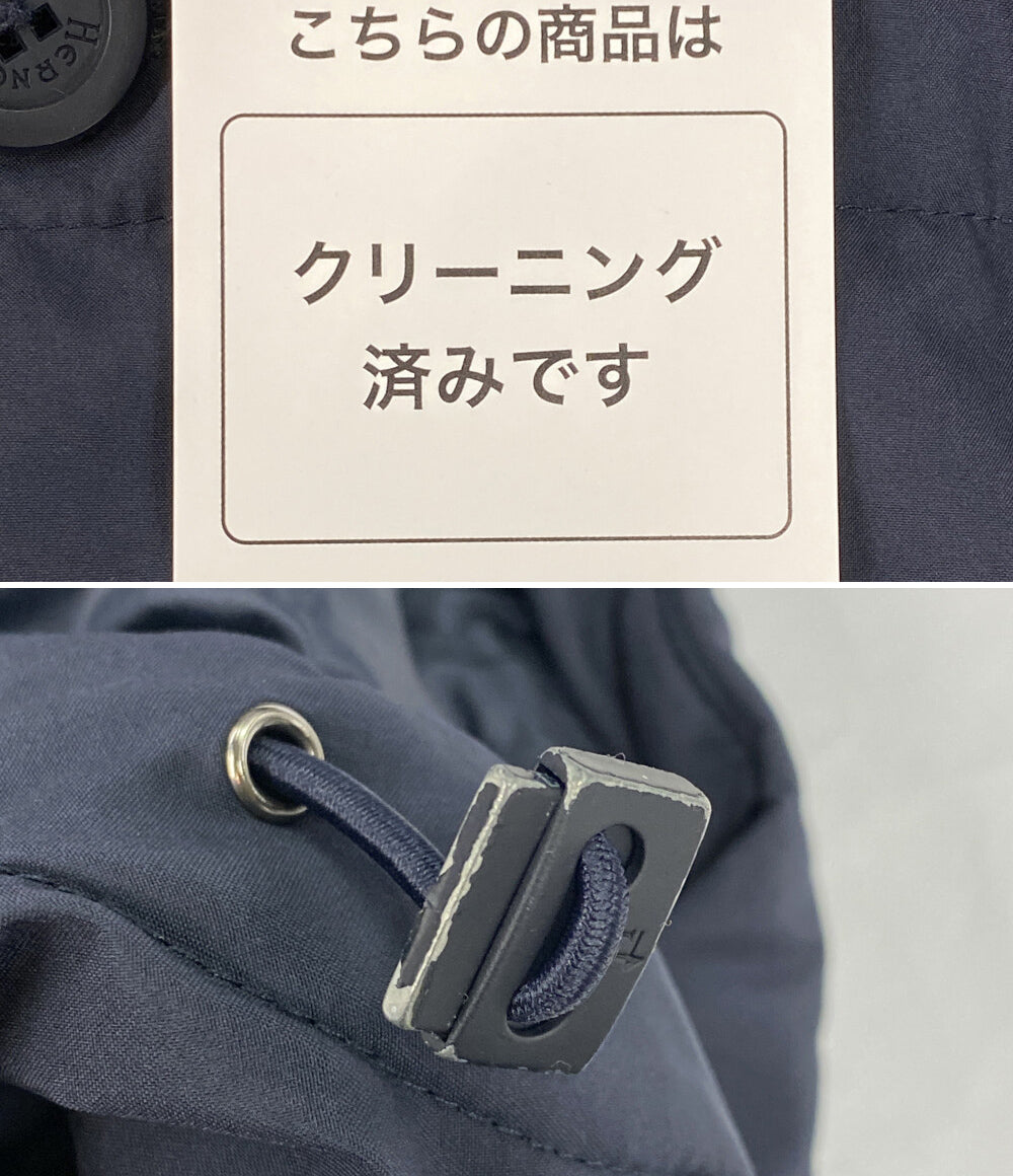 HERNO ダウンコート ネイビー ゴアテックス PI137UL-11106-9201 レディース SIZE 50 ヘルノ
