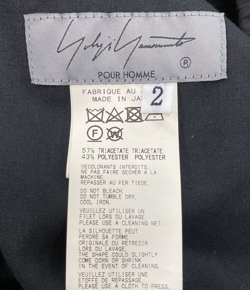 YOHJI YAMAMOTO パンツ HZ-P20-506 HZ-P20-506 メンズ SIZE 2 ヨウジヤマモト