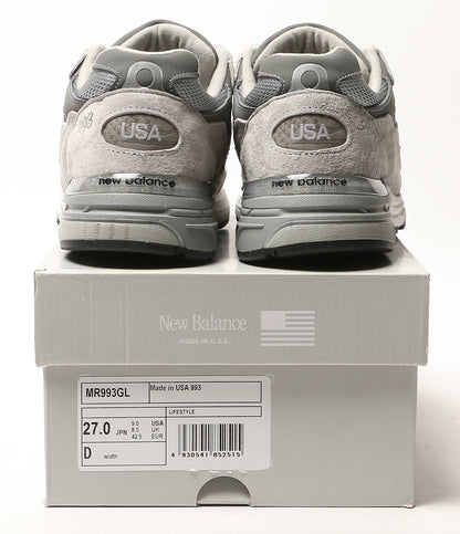美品 new balance スニーカー MR993GL Made in USA 993 メンズ SIZE 27cm ニューバランス