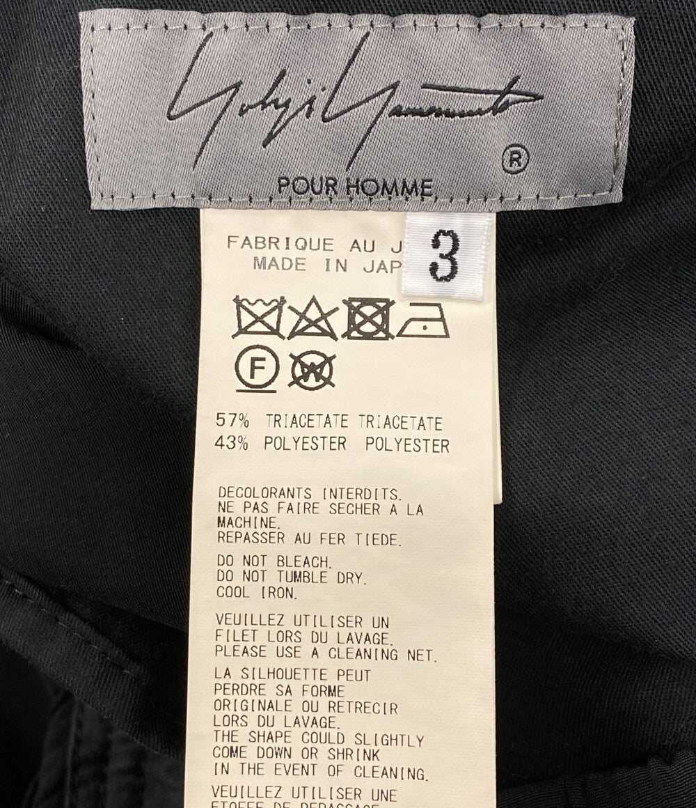 YOHJI YAMAMOTO パンツ HD-P11-500 レディース SIZE 3 ヨウジヤマモト
