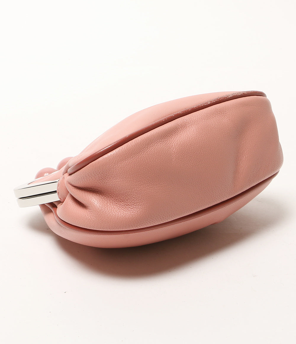 Weekend Max Mara パスティチーノ がま口ショルダーバッグ ピンク レディース ウィークエンド マックスマーラ