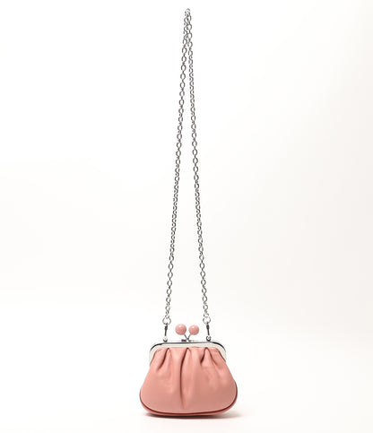 Weekend Max Mara パスティチーノ がま口ショルダーバッグ ピンク レディース ウィークエンド マックスマーラ
