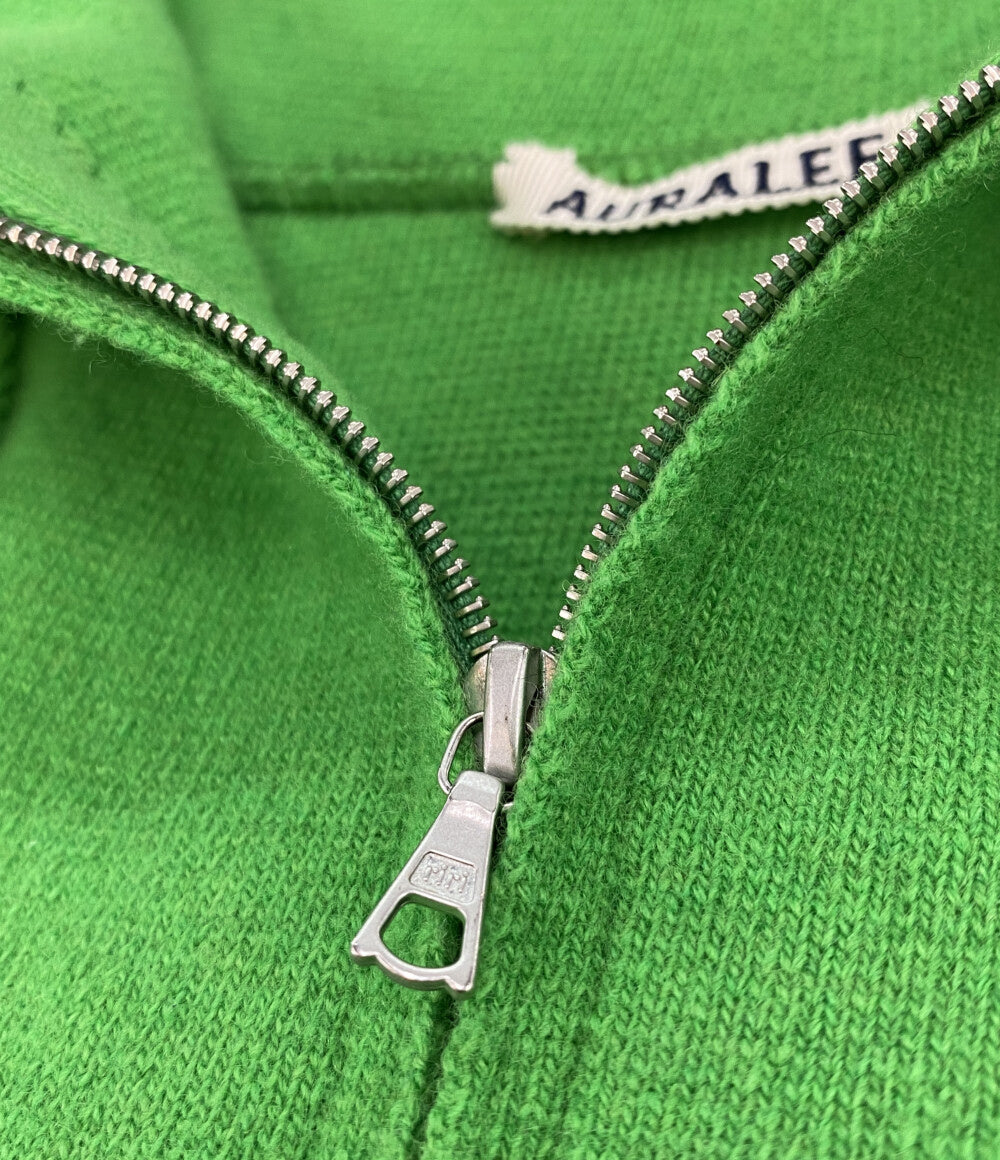 美品 AURALEE ニット ハーフジップ A23AT03HM レディース SIZE 1 オーラリー