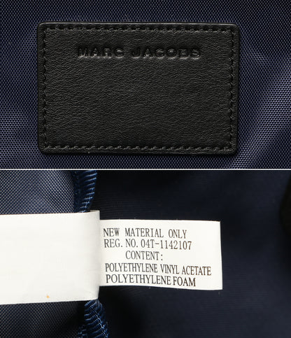 MARC JACOBS トートバッグ マザーズバッグ ナイロン ネイビー レディース マークジェイコブス