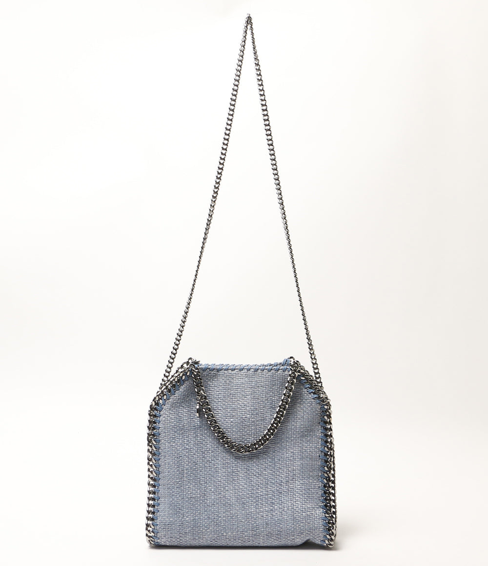 STELLA McCARTNEY ショルダーバッグ フェラベラ ピケ ブルー レディース ステラマッカートニー