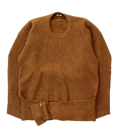 Rito リト 長袖リブニット ベルト付きニット 0779RTW213K レディース SIZE 36