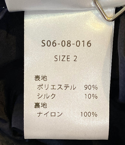 シックスバイワンコペンハーゲン ロングコート ブラック S06-08-016 レディース SIZE 2 6×1 Copenhagen