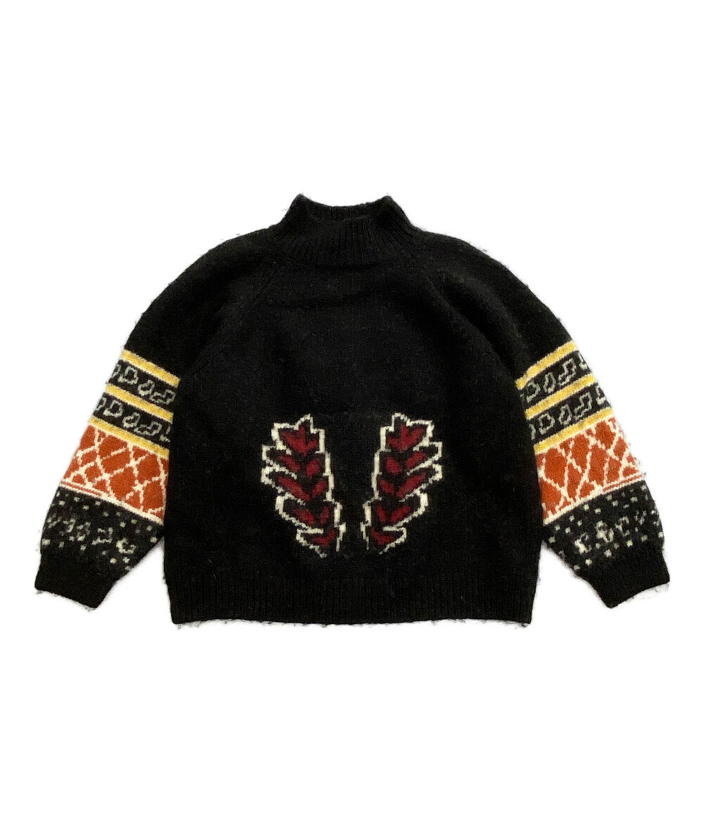 TAN タン ニット PAINTING JAQUARD PULLOVER ウール 2023 TN22AW012 レディース SIZE F