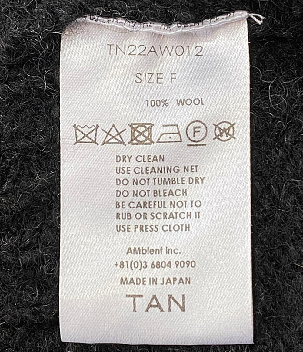 TAN タン ニット PAINTING JAQUARD PULLOVER ウール 2023 TN22AW012 レディース SIZE F