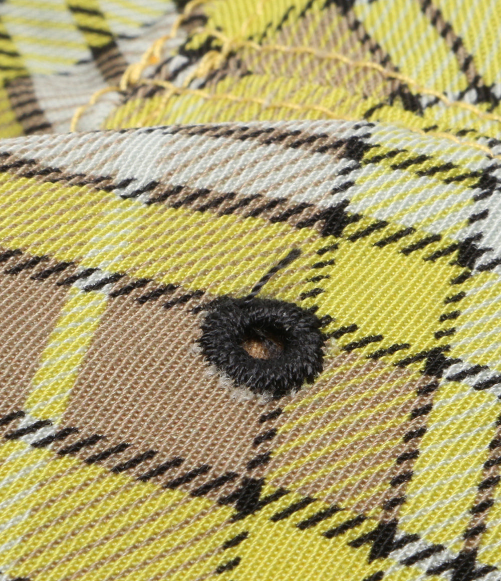 BURBERRY London ハット イエロー チェック レディース SIZE S バーバリーロンドン
