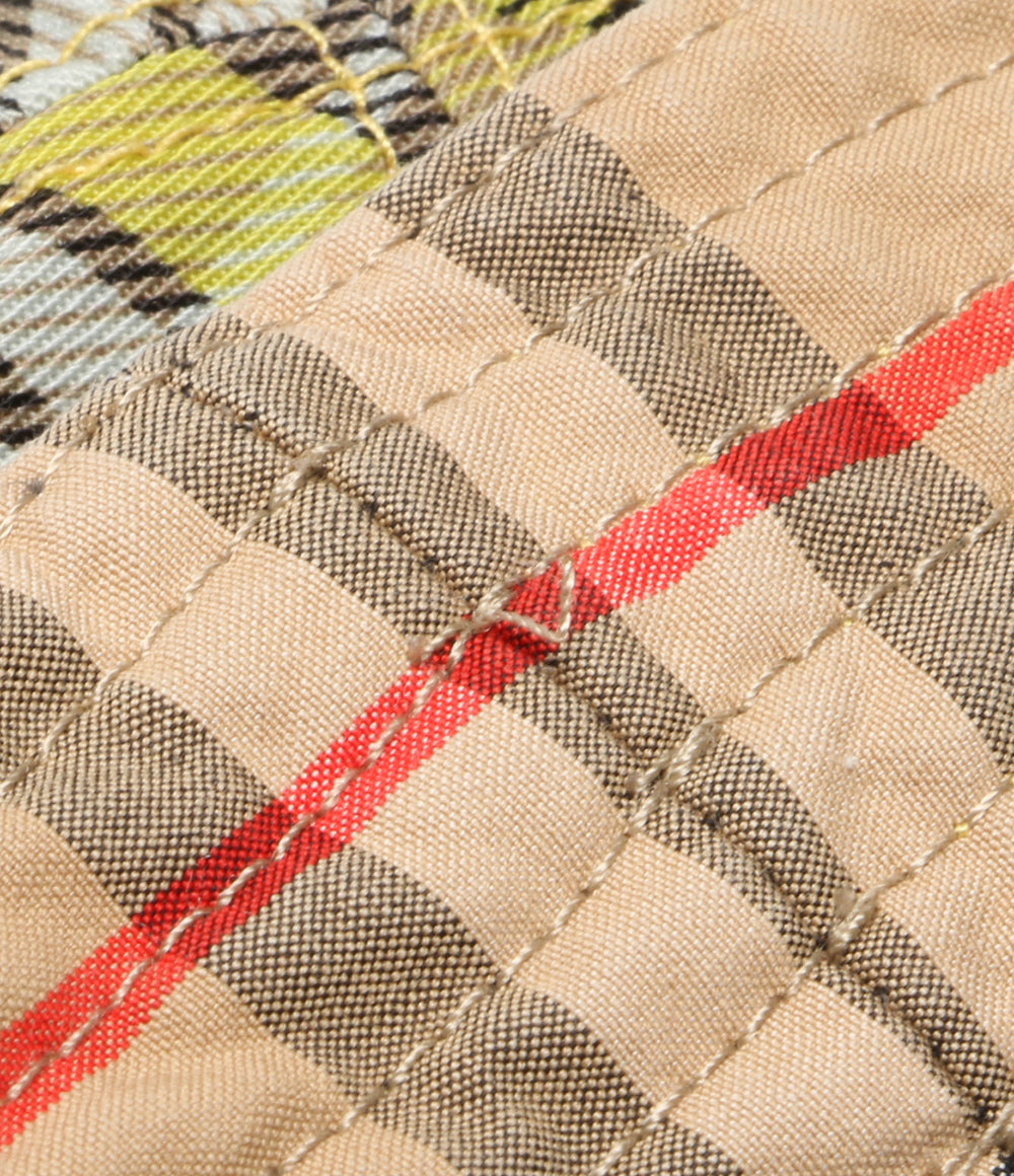 BURBERRY London ハット イエロー チェック レディース SIZE S バーバリーロンドン