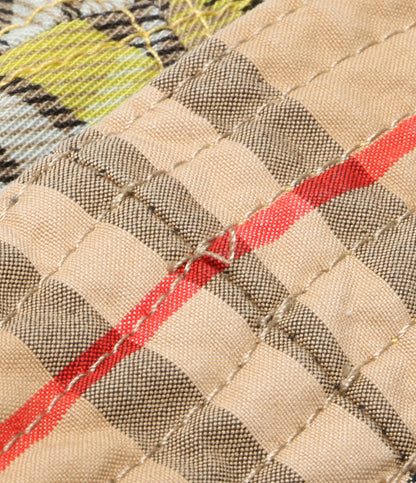BURBERRY London ハット イエロー チェック レディース SIZE S バーバリーロンドン
