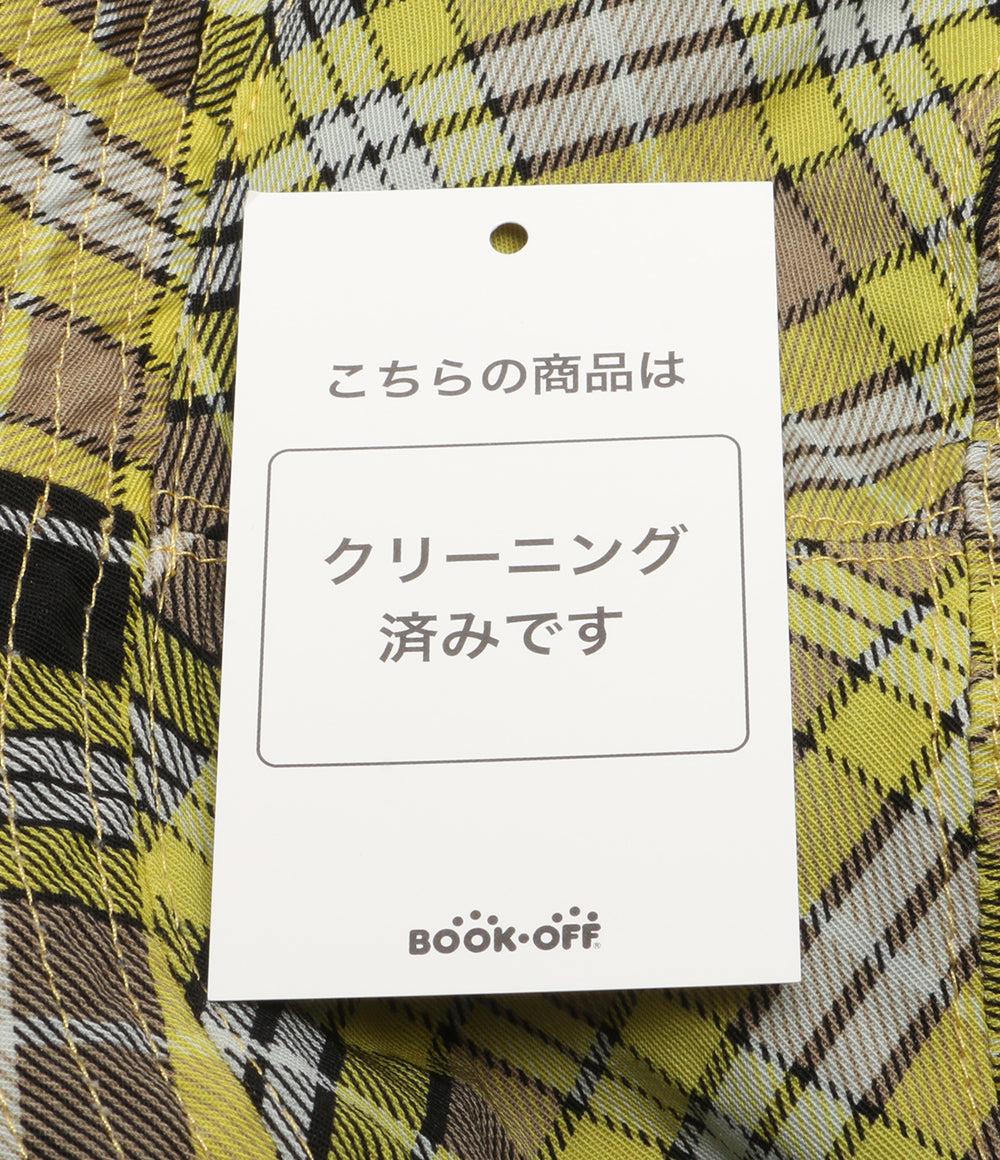 BURBERRY London ハット イエロー チェック レディース SIZE S バーバリーロンドン