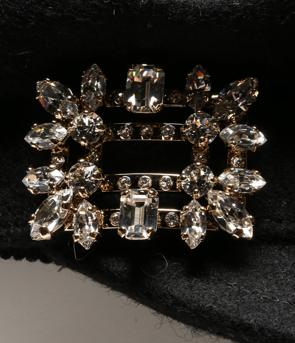 roger vivier キャスケット ハンチング ワークキャップ REWH0140100580 レディース SIZE Ｌ ロジェヴィヴィエ
