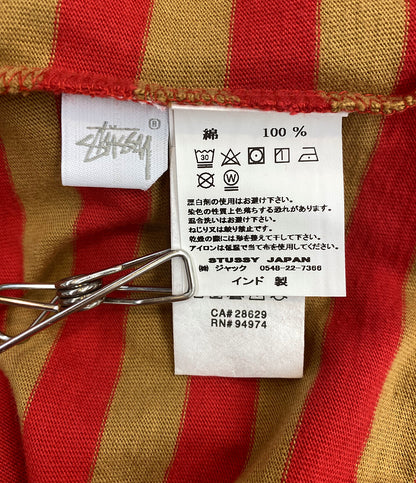 STUSSY 長袖Ｔシャツ ボーダー メンズ SIZE S ステューシー