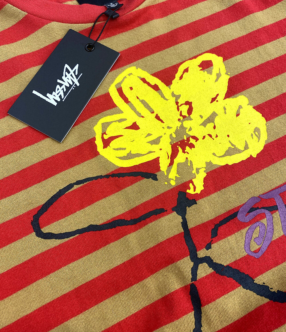 STUSSY 長袖Ｔシャツ ボーダー メンズ SIZE S ステューシー
