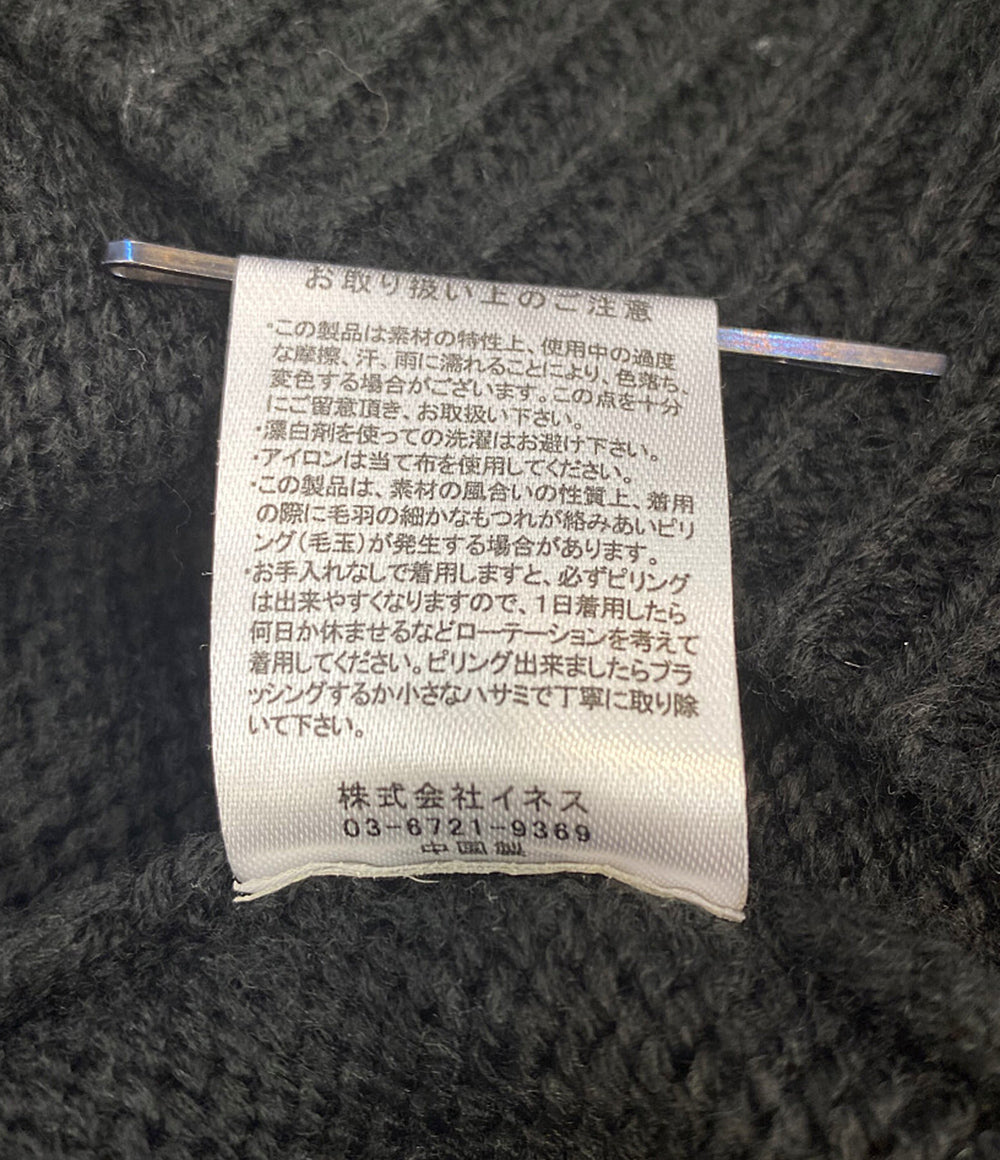 MIRROR9 ミラーナイン 長袖ロゴニット レディース SIZE L