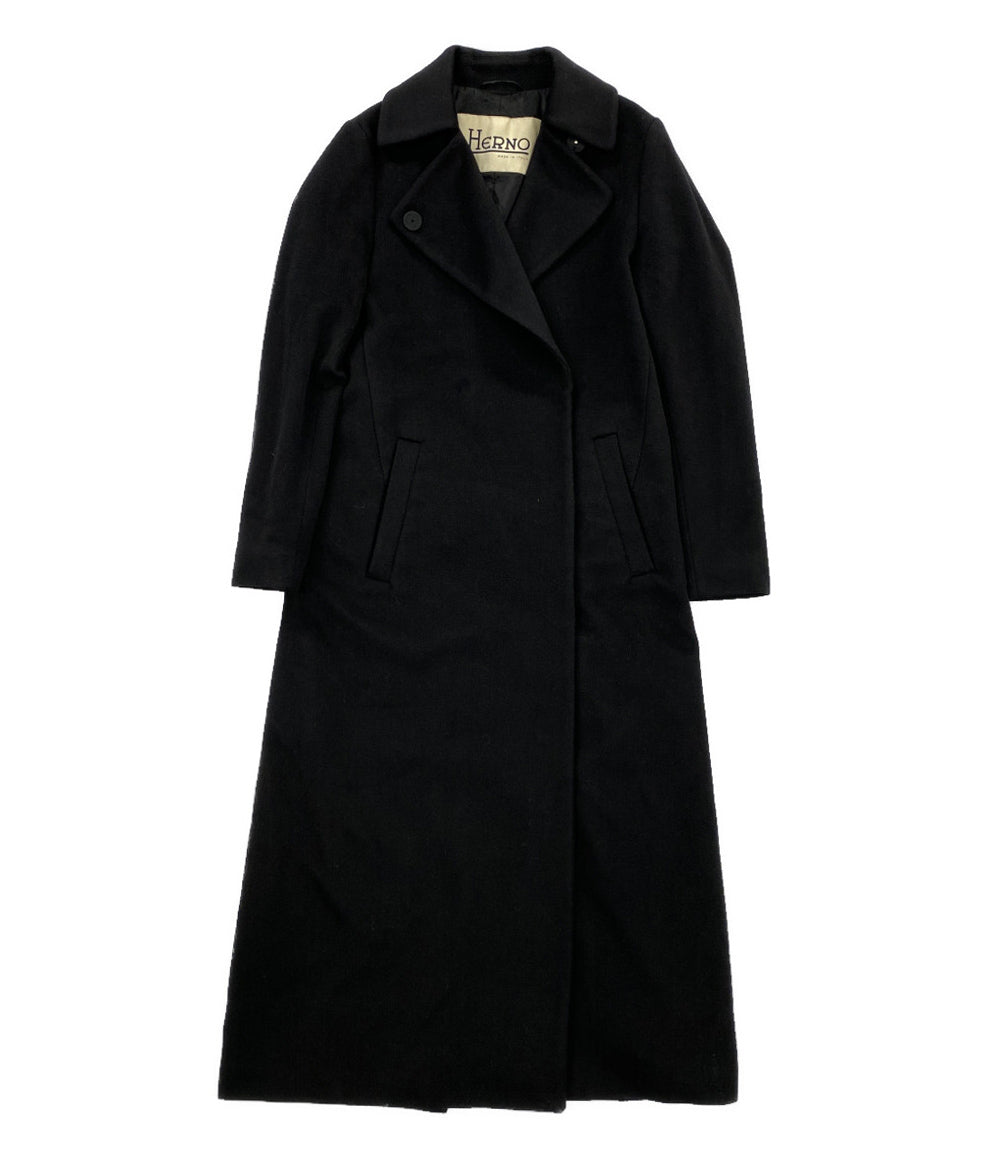 HERNO ロングラムウールコート 2022AW レディース SIZE 38 ヘルノ