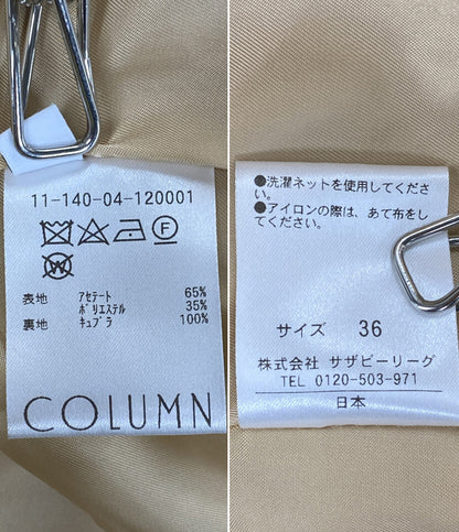 COLUMN コラム ダブルコート レディース SIZE 36