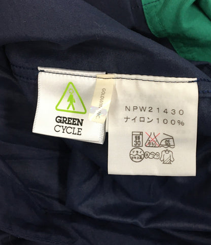 THE NORTH FACE マウンテンパーカー グリーン×ネイビー レディース SIZE L ザノースフェイス