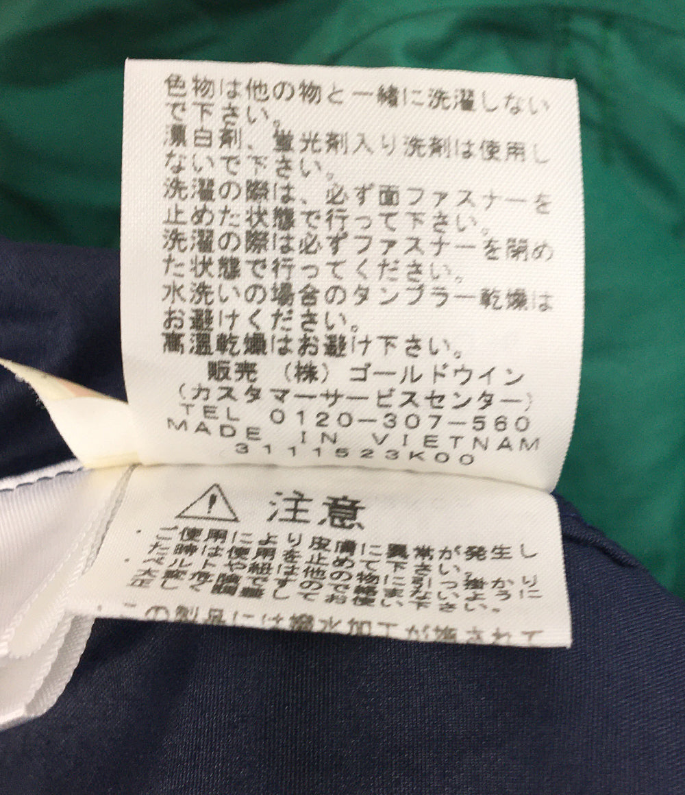 THE NORTH FACE マウンテンパーカー グリーン×ネイビー レディース SIZE L ザノースフェイス